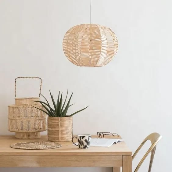 Rattan pendant store