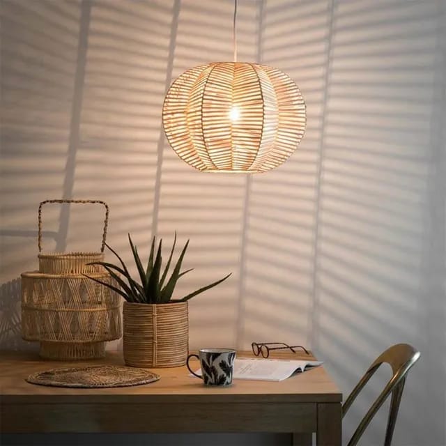 Rattan pendant deals