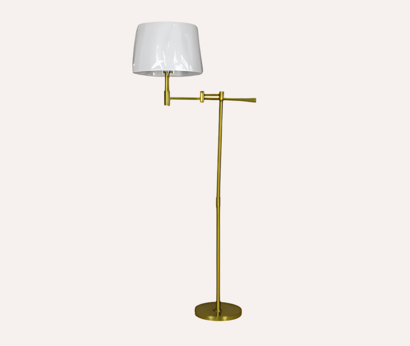 Aziel Gold Floor Lamp