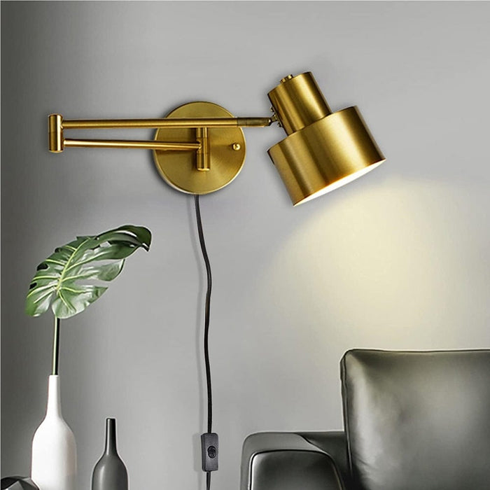 Bedside Gold Lamp