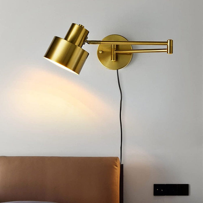 Bedside Gold Lamp