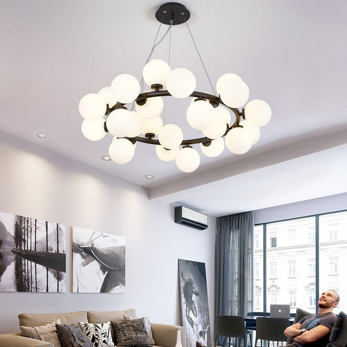 Calvin black chandelier