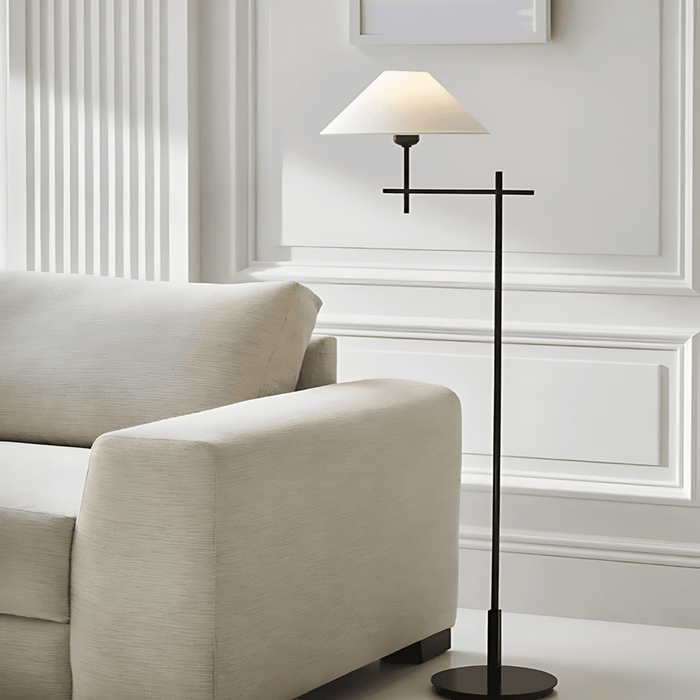 Clayton  Black Floor Lamp