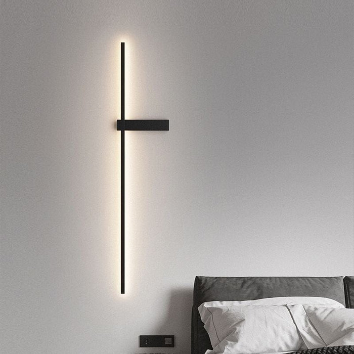 Dario LED black wall light