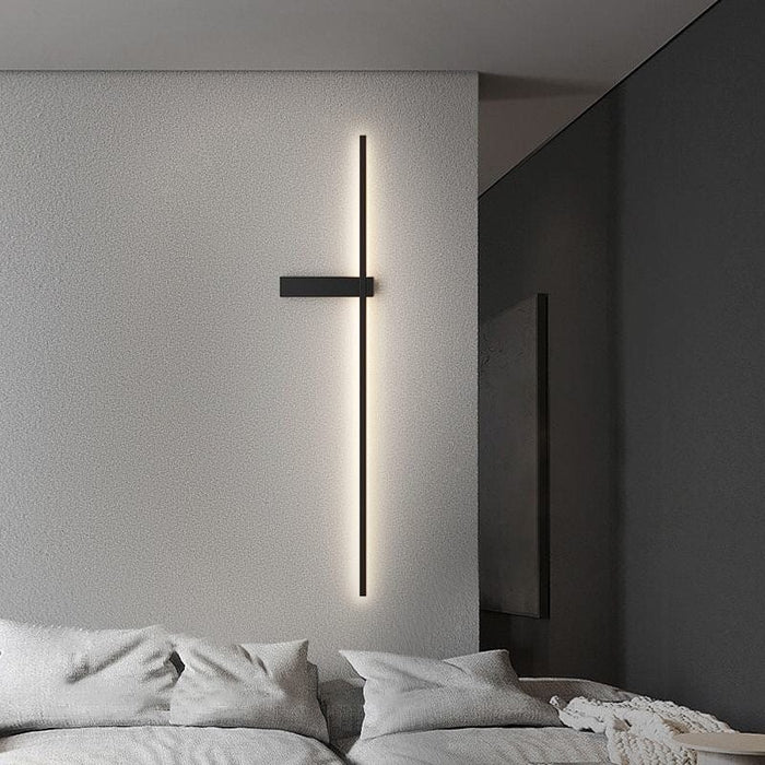 Dario LED black wall light