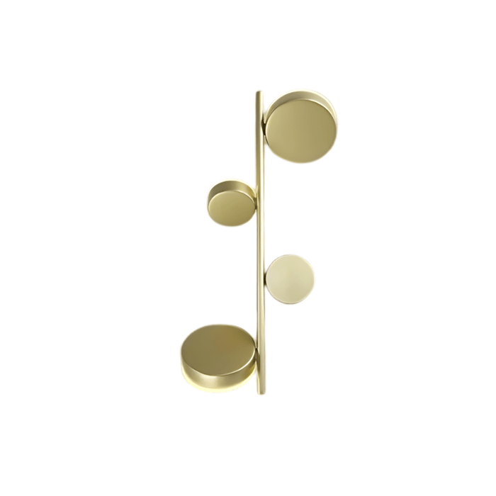 Sam gold wall light