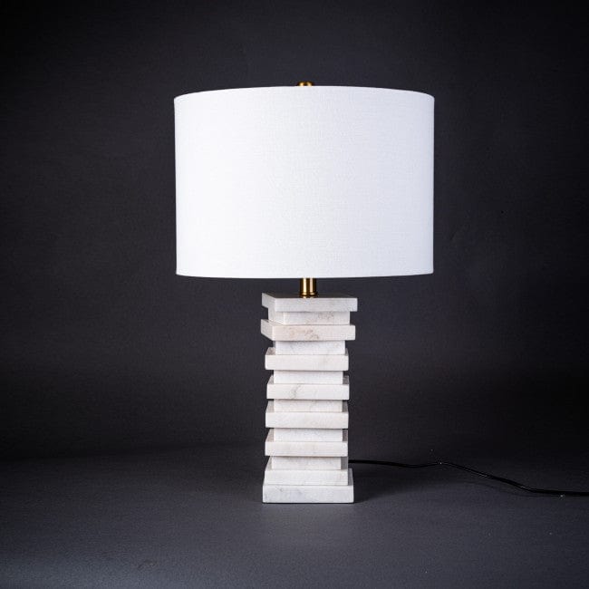 Marble table deals lamps